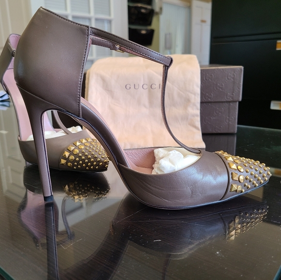 Gucci st.leo malaga kid heel - Picture 4 of 12